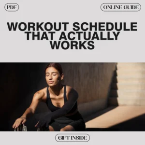 Workout Schedule Planner: How to Plan a Weekly Workout Schedule That Actually Works – Digital Fitness Checklist