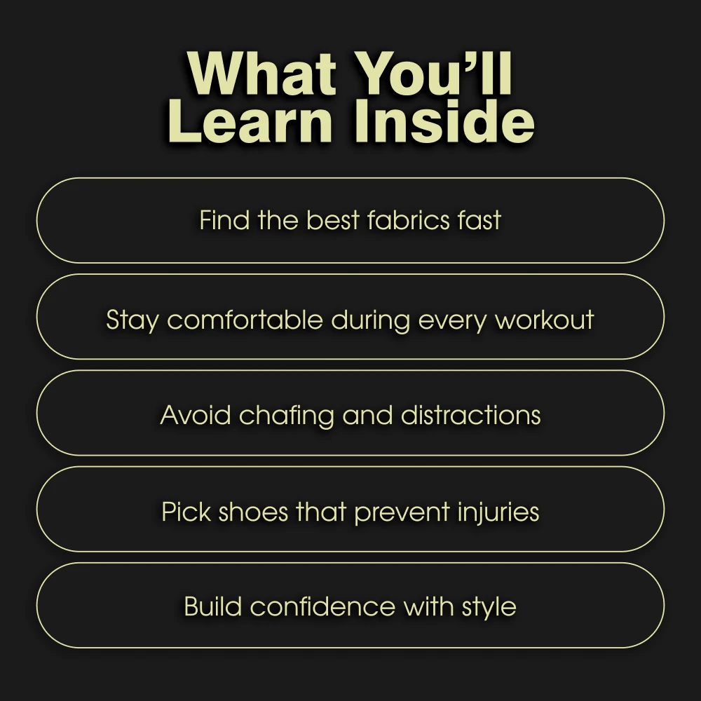 Fit & Fab: Your Ultimate Workout Clothes Checklist | Digital Download for Choosing the Best Workout Clothes - Image 4