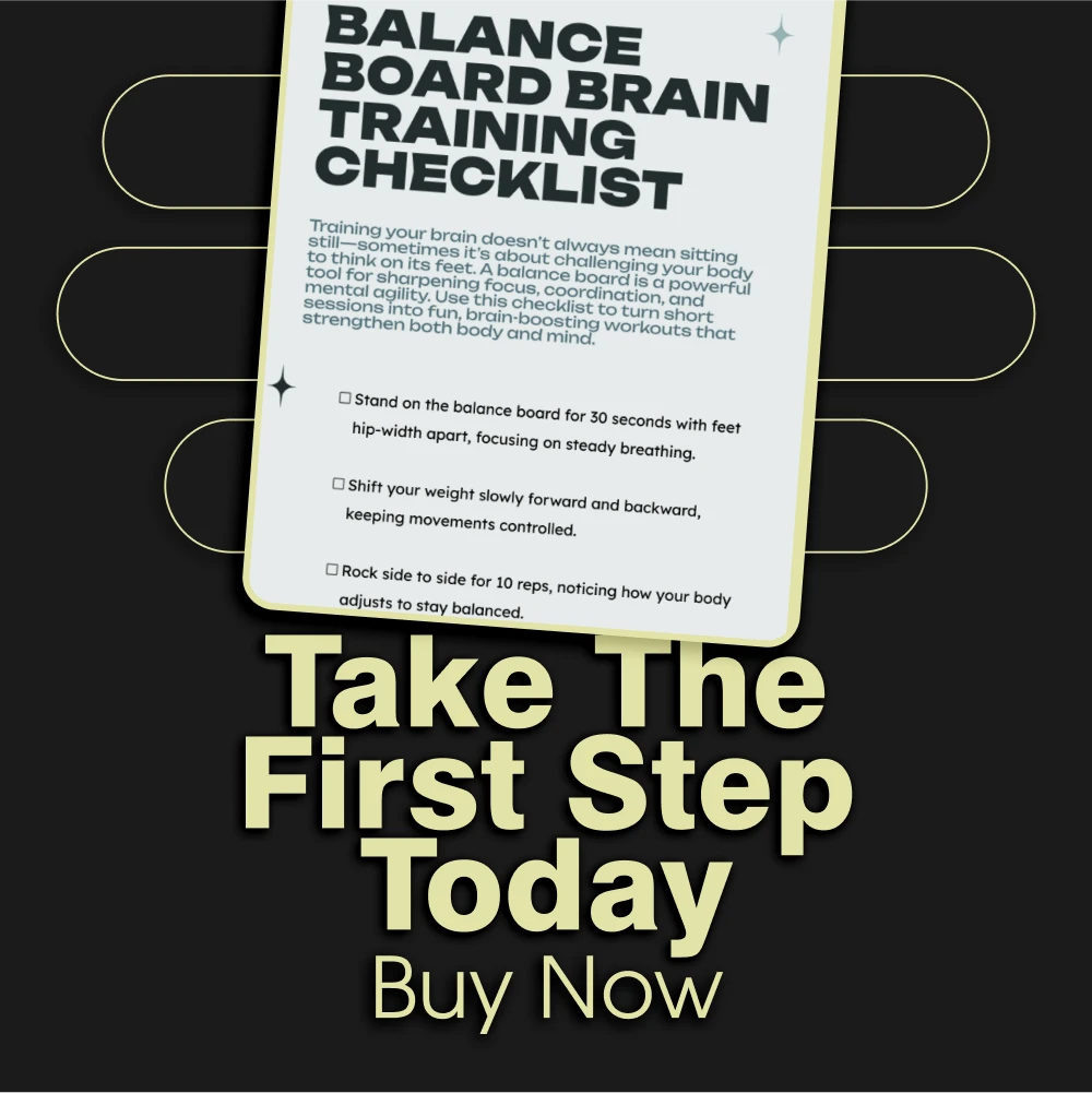 Balance Board Brain Training Checklist - Boost Focus, Stability, and Coordination - Image 7