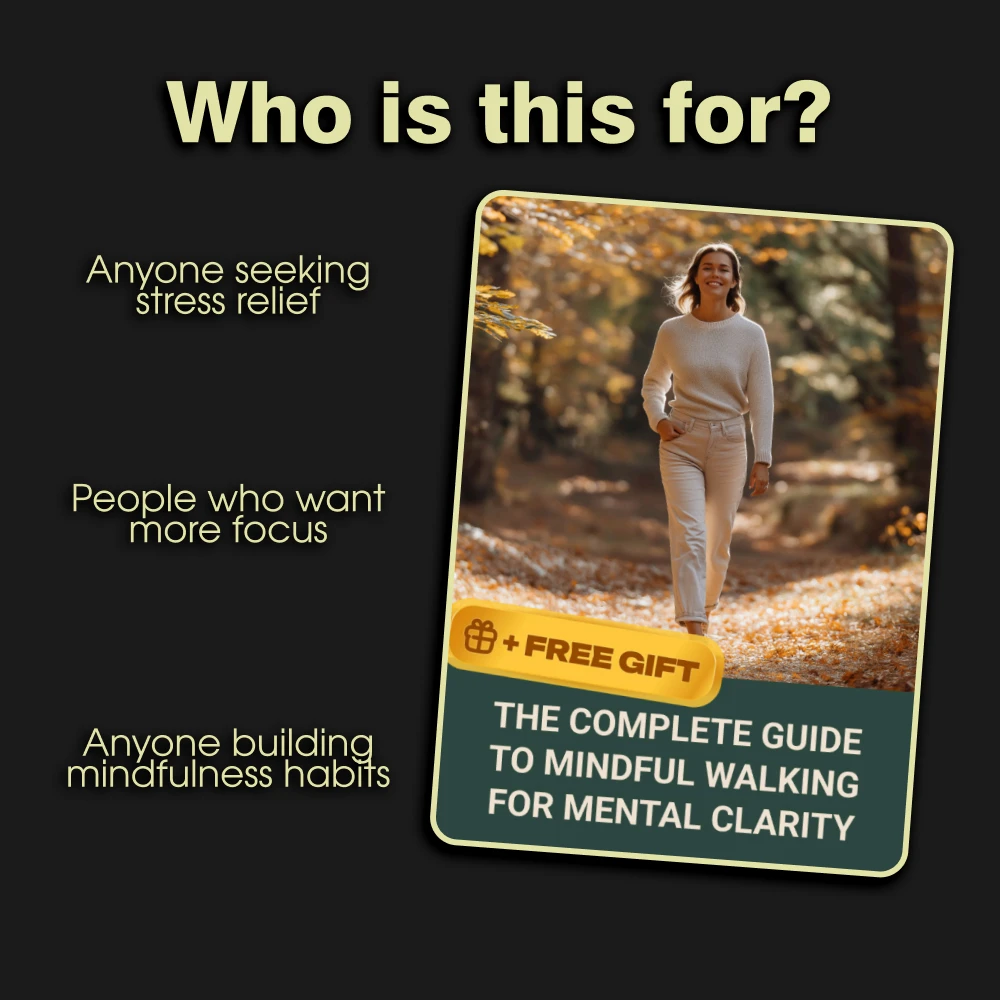 The Complete Guide to Mindful Walking for Mental Clarity Ebook | Mindful Walking to Reduce Mental Fatigue | Digital Download PDF for Stress Relief, Focus & Daily Rituals - Image 5