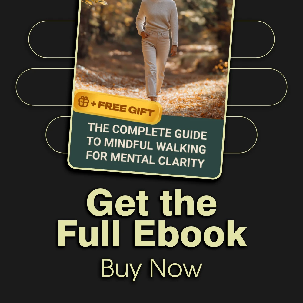 The Complete Guide to Mindful Walking for Mental Clarity Ebook | Mindful Walking to Reduce Mental Fatigue | Digital Download PDF for Stress Relief, Focus & Daily Rituals - Image 7