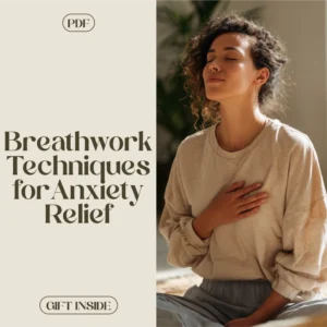 Breathwork Techniques for Anxiety Relief | Digital Download Guide for Stress, Relaxation, Mindfulness, Meditation & Self Care