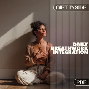 Daily Breathwork Integration Checklist | Printable Digital Download for Integrating Breathwork into Daily Routines