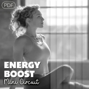 Quick Energy Boost Mini Circuit Checklist | Energy-Boosting Mini Circuits at Home | 5–7 Minute Workout Routine for Instant Motivation & Focus