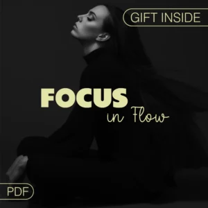 Focus in Flow: Meditation Techniques to Sharpen Your Mind | Digital eBook Download | Meditation Techniques to Increase Concentration
