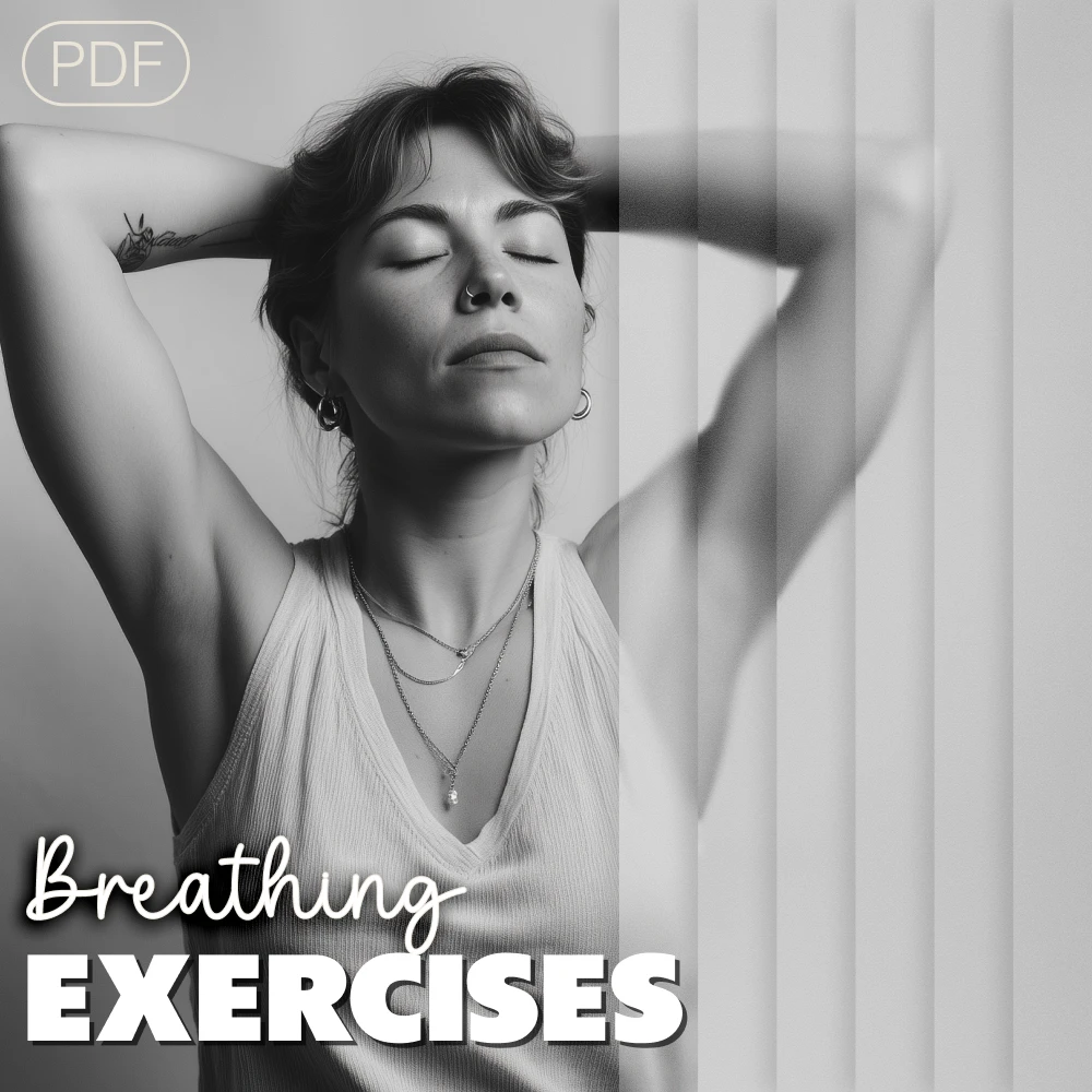 Breathing Exercises Checklist to Boost Focus | Digital Download | Breathing Exercises to Reset Attention