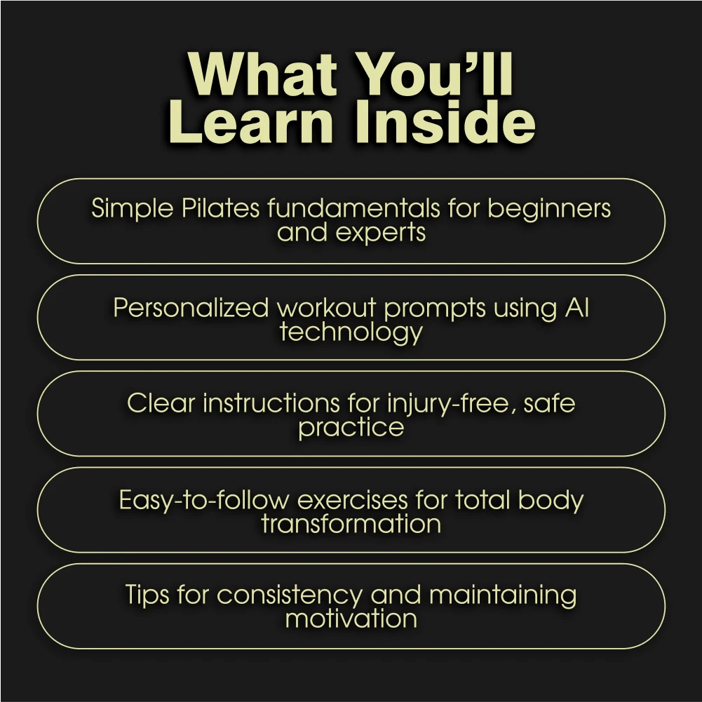 Core Flow: Pilates Made Simple - Your Ultimate Digital Guide for Beginners and Experts - Image 4