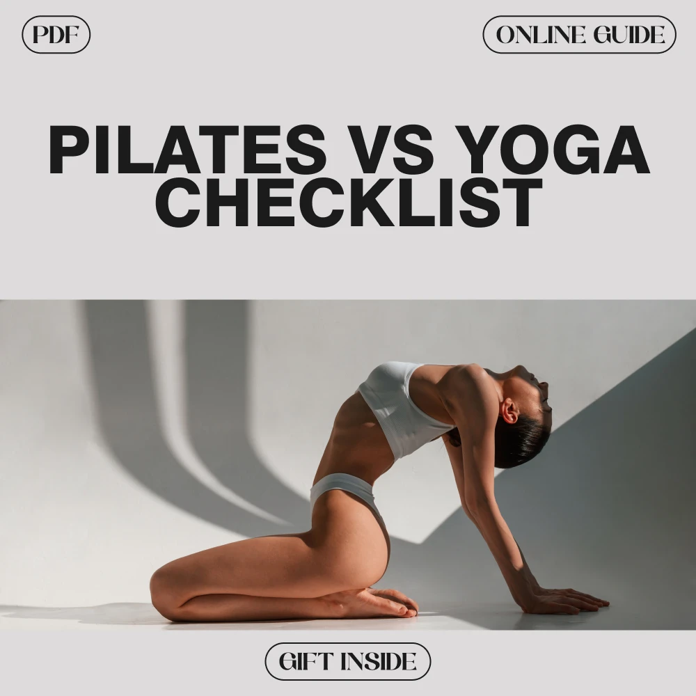 Pilates vs Yoga Checklist for Choosing Your Perfect Practice | Digital Download | Printable Wellness Guide | Fitness Comparison Chart | Mindfulness & Core Strength Planner