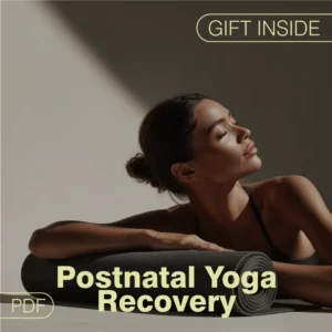 Breathe, Stretch, Heal: Your Postnatal Yoga Recovery Guide | Digital Download eBook, Gentle Yoga for Moms, Pelvic Floor Healing, Postpartum Wellness, Recovery Checklist