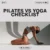 Pilates vs Yoga Checklist for Choosing Your Perfect Practice | Digital Download | Printable Wellness Guide | Fitness Comparison Chart | Mindfulness & Core Strength Planner